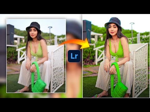 Lightroom Green Tone Retouching || Green Tone Preset Retouching 2022 || Sharma Editz