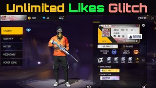 How To increase Unlimited Likes | Free Fire | 10 Like Map