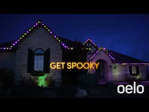 Get Spooky with OELO Permanent Holiday Lights!