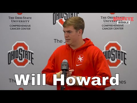 How does Will Howard plan on growing from the Oregon game?