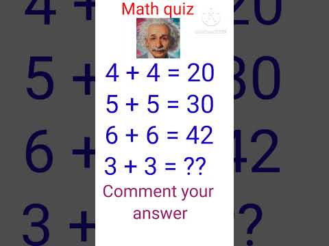 Math quiz || #math #quizgame #quiz #mathematics #gkquestion