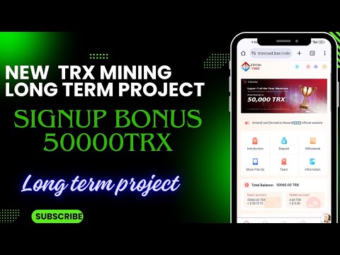 Best Tron Mining Website • 100% Guarantee • Trx Daily Income • Proven 🎁 Safe Cloud Mining Platform