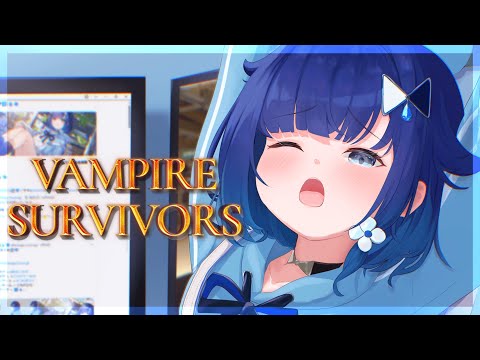 【Vampire Survivors】キャラいっぱい解放した【ぶいすぽっ！ / 紡木こかげ】