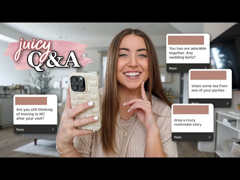 JUICY Q&A! spilling past tea, moving out of LA update, & engagement?! 👀 | Morgan Yates 2023