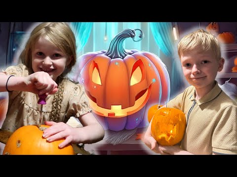 Pumpkin Carving Challenge with the Family! 🎃