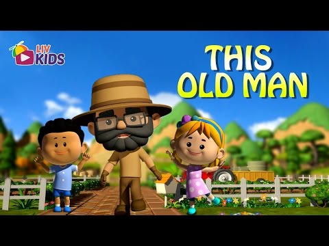 This Old Man with Lyrics | LIV Kids Nursery Rhymes and Songs | HD