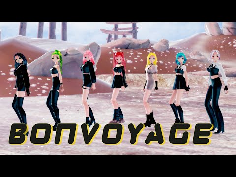 ≡MMD≡ Miku.Rin.Luka.Gumi.Teto.Luo.Haku - Bon voyage / Dreamcatcher [4KUHD60FPS] HAPPY NEW YEAR!!