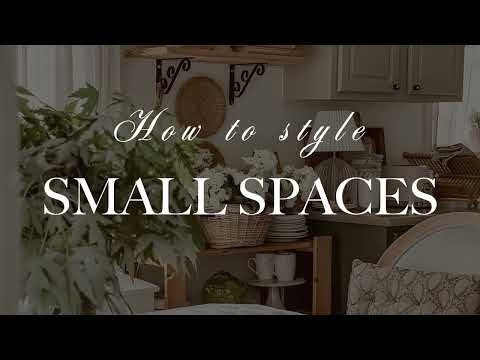 Designing Small Spaces | Smart and Creative Ways to Make Small Rooms Look Bigger and Brighter