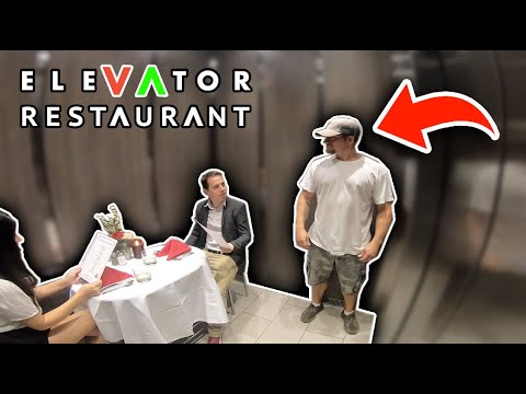 We Opened An ELEVATOR Restaurant