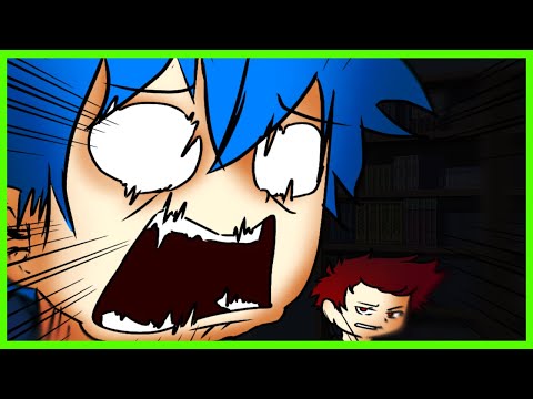 I got scared on a 3D Japanese Scary Game..