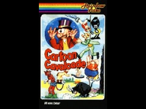 Cartoon Cavalcade (1990, Full VHS)