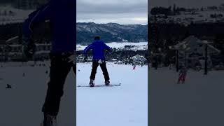 Roll on powder snow Hakuba valley, Nagano