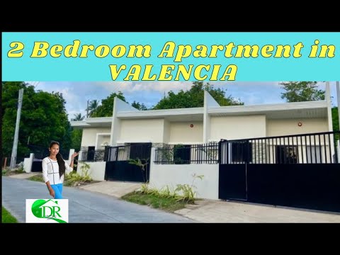 APARTMENT FOR RENT IN VALENCIA, FURNISHED/$460 USD/25K PHP