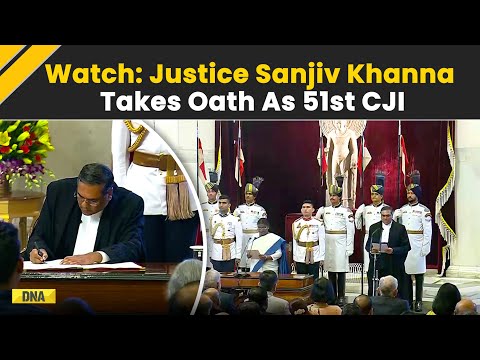 Supreme Court: President Murmu Administers Oath To 51st Chief Justice Of India Sanjiv Khanna | Legal