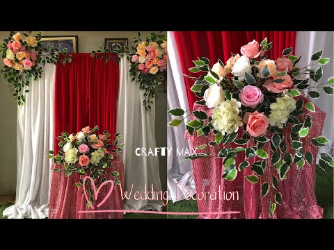 Decorate A Simple Wedding at home