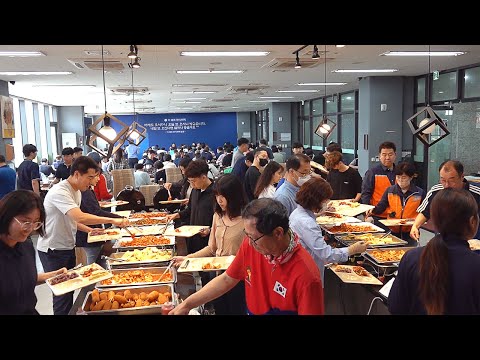 한식뷔페 Only $5 ?! Amazing Korean Buffet with 2,000 Visitors Every Day - Korean street food