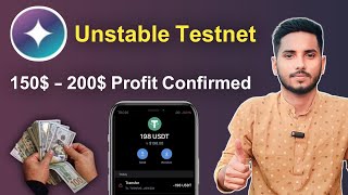 150$ - 200$ Income Free | Unstable Testnet Crypto Airdrop | mobile diye taka income 2024