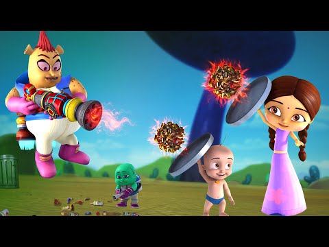 Super Bheem - Kachre Ka Attack | Animated cartoons for kids | Stories for Kids