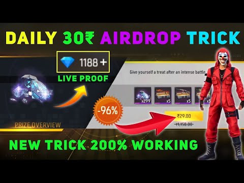 how to get 30 rupees airdrop in free fire | 30 rupees wala airdrop kaise laye | rs 29 airdrop