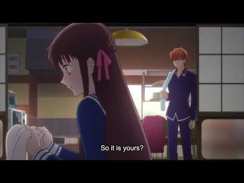 Fruits Basket | Kyo brings back Tohru her lost scarf