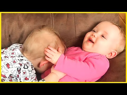 Funny Baby Laughing Hysterically Compilation || 5-Minute Fails