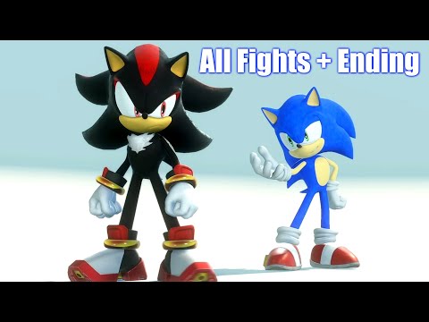 Sonic X Shadow Generations - All Bosses & Cutscenes