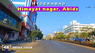 Himayat Nagar , Abids, koti - 4k drive Tour | Hyderabad