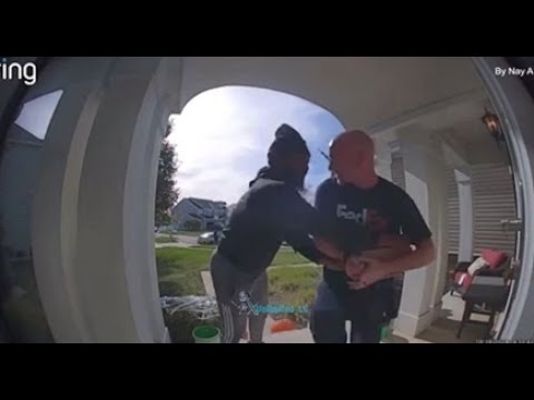 FedEx Driver Assaulted by Porch Pirate Tracking Cell Phone Packages