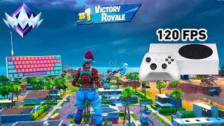 Fortnite Ranked Reload Remix on Xbox Series S | Keyboard & Mouse Gameplay | 120 FPS