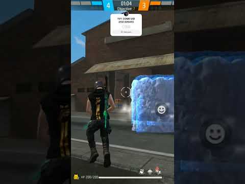 HACKER VS ME #freefire#foryou#ff#1v1ff##filmora #gaming