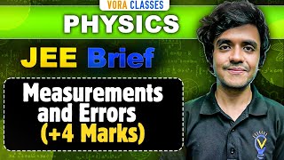 JEE Brief: Measurements and Errors | Physics One Shot | JEE Mains and Advanced