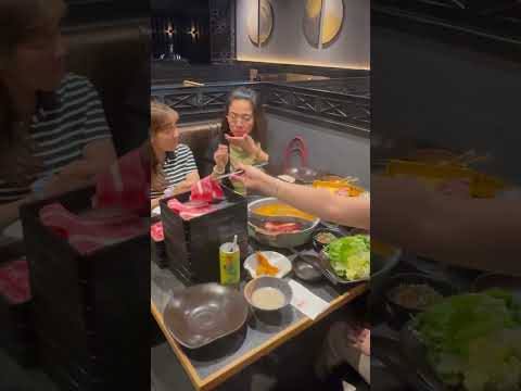 Japanese hotpot buffet at NABE URAWA…