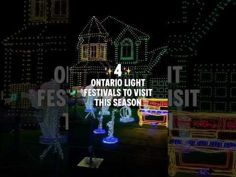 4 Ontario Light Festivals to Visit this Season