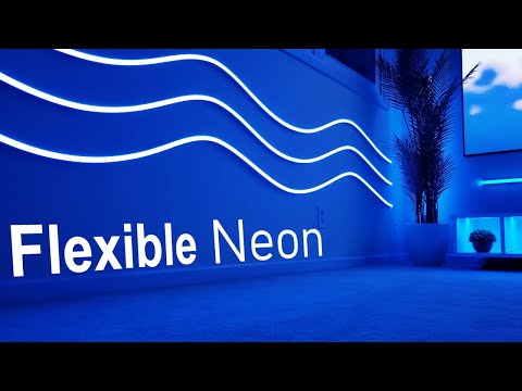 Flexible Neon Tube - Review, Installation, Best WLED Animations - LED Neon Strip Lights