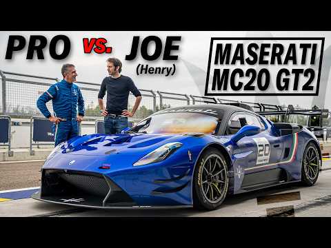 8 Laps Versus a Pro in the NEW Maserati MC20 GT2 | Henry Catchpole - The Driver’s Seat