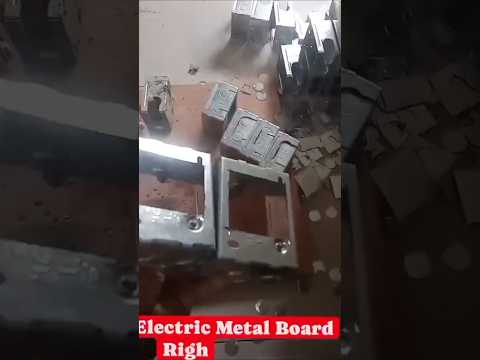 Metal Box Cutting 💯😭 | Metal Board Cutting | Metal Board Kaise kare #shorts