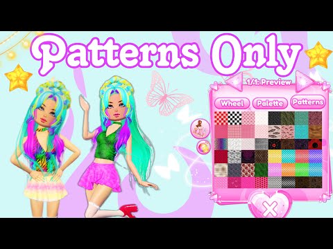 *Patterns Only* challenge in Dress to Impress | Roblox