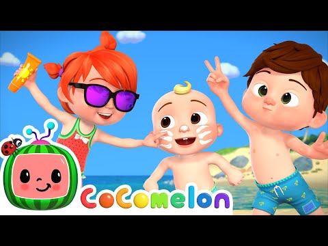 Beach Song! ☀️ | CoComelon Nursery Rhymes & Kids Songs