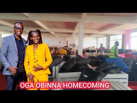 PREPARATIONS AT OGA OBINNA HOME COMING IN KISUMU|FANS WORDS TO OBINNA AND BEBI