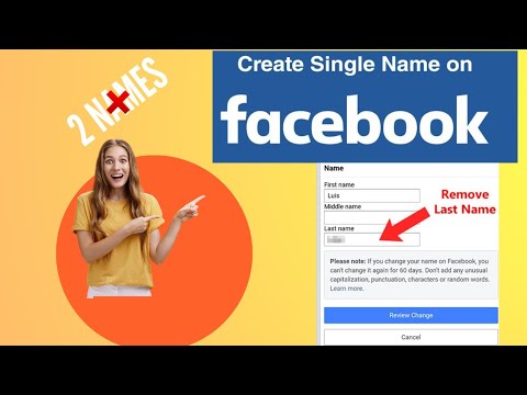 How To Have Only One Name On Facebook!!! Just 3 steps, Easiest steps 2022! In One Minute😱😊🤗🤗🤗