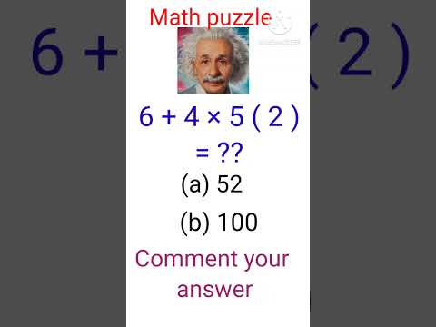 Math puzzle || #math #quizgame #quiz #mathematics #gkquestion