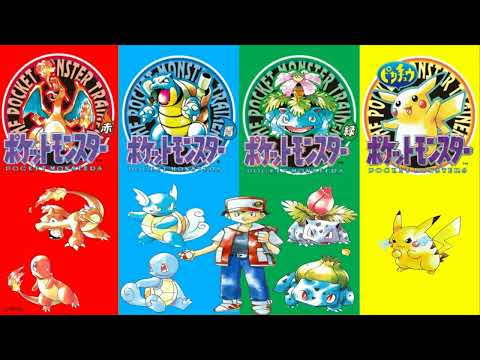 Pokemon Red/Green/Blue/Yellow - Full OST w/ Timestamps