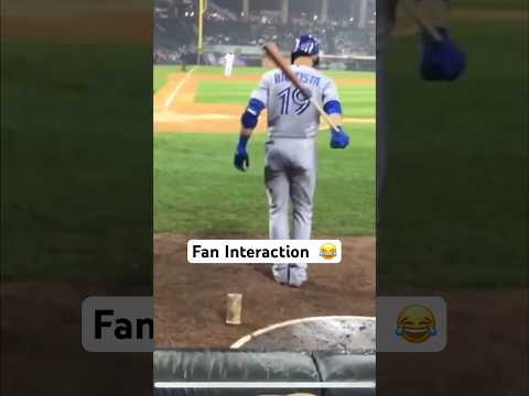 FUNNIEST Baseball Fan Interaction.. 😂