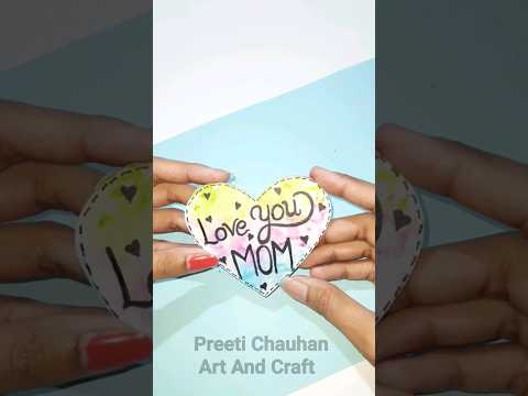 Mother's Day Craft Ideas With Paper | Mother's Day Gift Handmade | Mother's Day Craft Easy #shorts