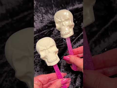 Halloween Chocolate Pops 💀🩷✨ #halloween