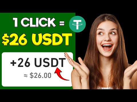 Withdraw $26 USDT per Hour -  USDT Earning Site 2024 | USDT Mining Site