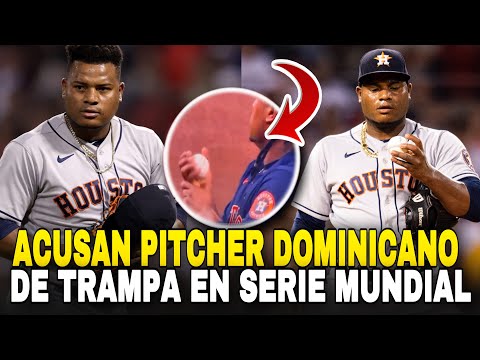 PITCHER DOMINICANO ACUSADO DE TRAMPOSO EN LA SERIE MUNDIAL, FRAMBER VALDEZ CHEATING VS PHILLIES MLB