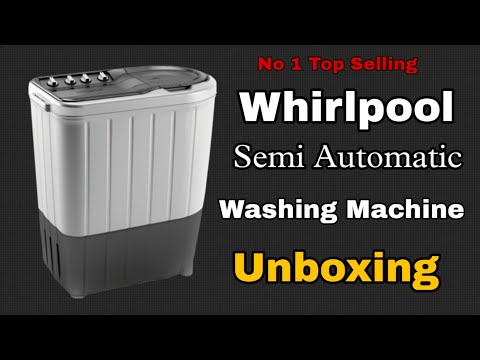 Whirlpool semi automatic washing machine |Unboxing