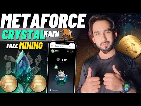 MetaForce Telegram Mining Bot Crystal Kami - Free Crypto Earning App without investment