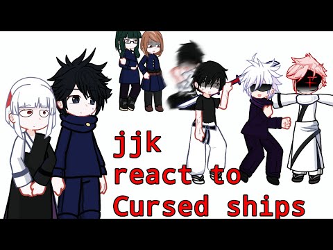 JJk characters react to Cursed ships💀[jujutsu kaisen]Gacha Club 2/read desc.